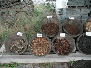 variety of mulch